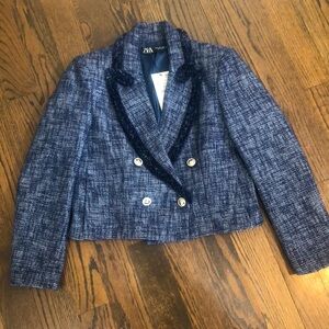 Cropped Tweed Zara Jacket